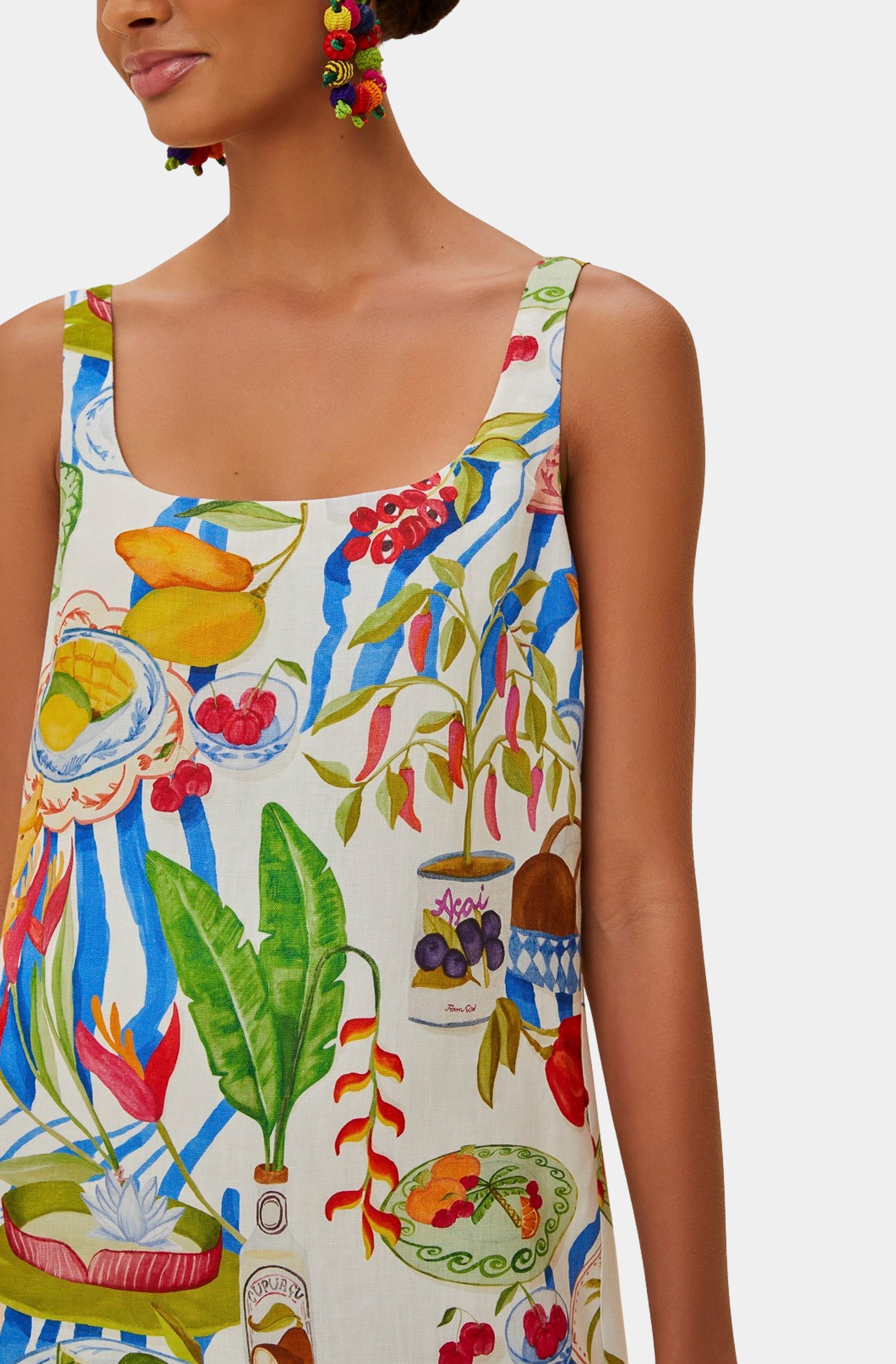 Fresh Table Off-White Sleeveless Mini Dress