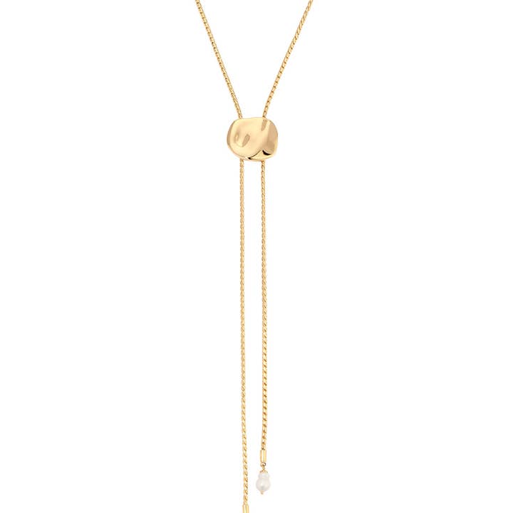 Liquid Luxe Bolo Necklace