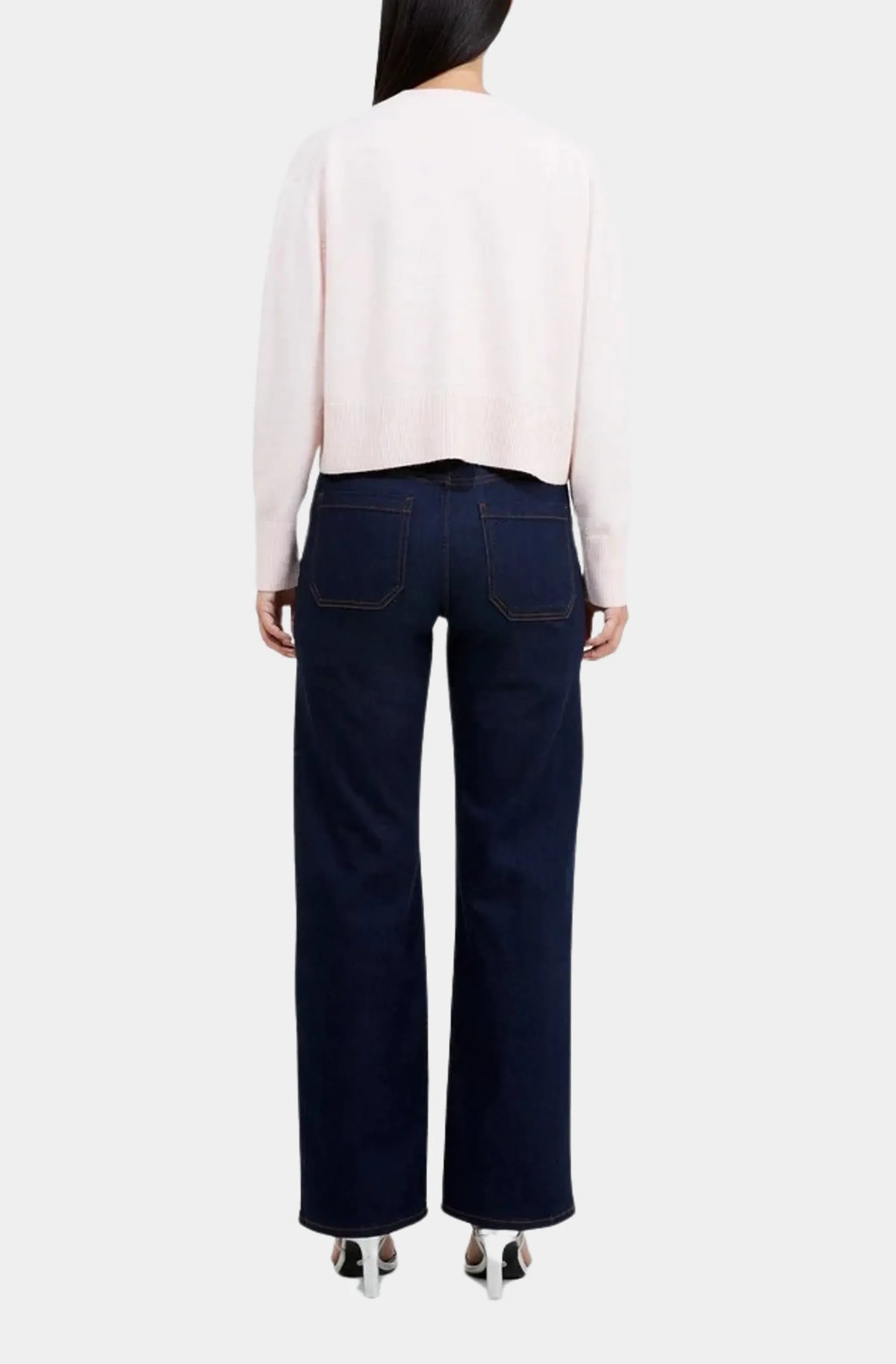 Vhari Long Sleeve Embroidered Cardigan
