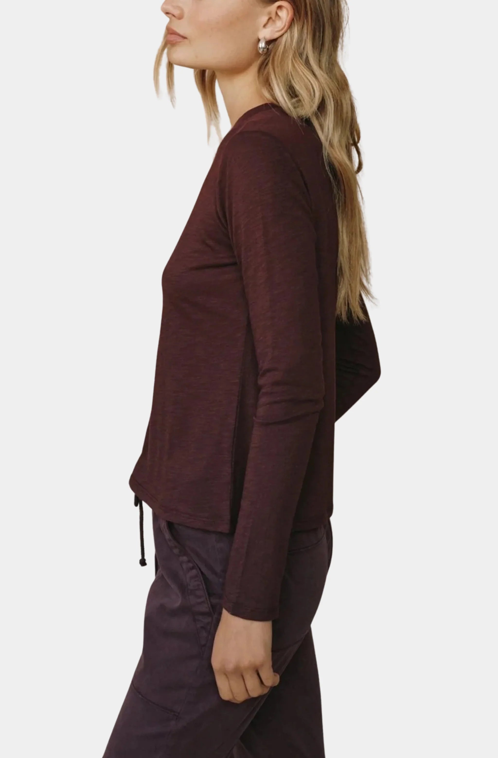 Long Sleeve Crew Neck Tee