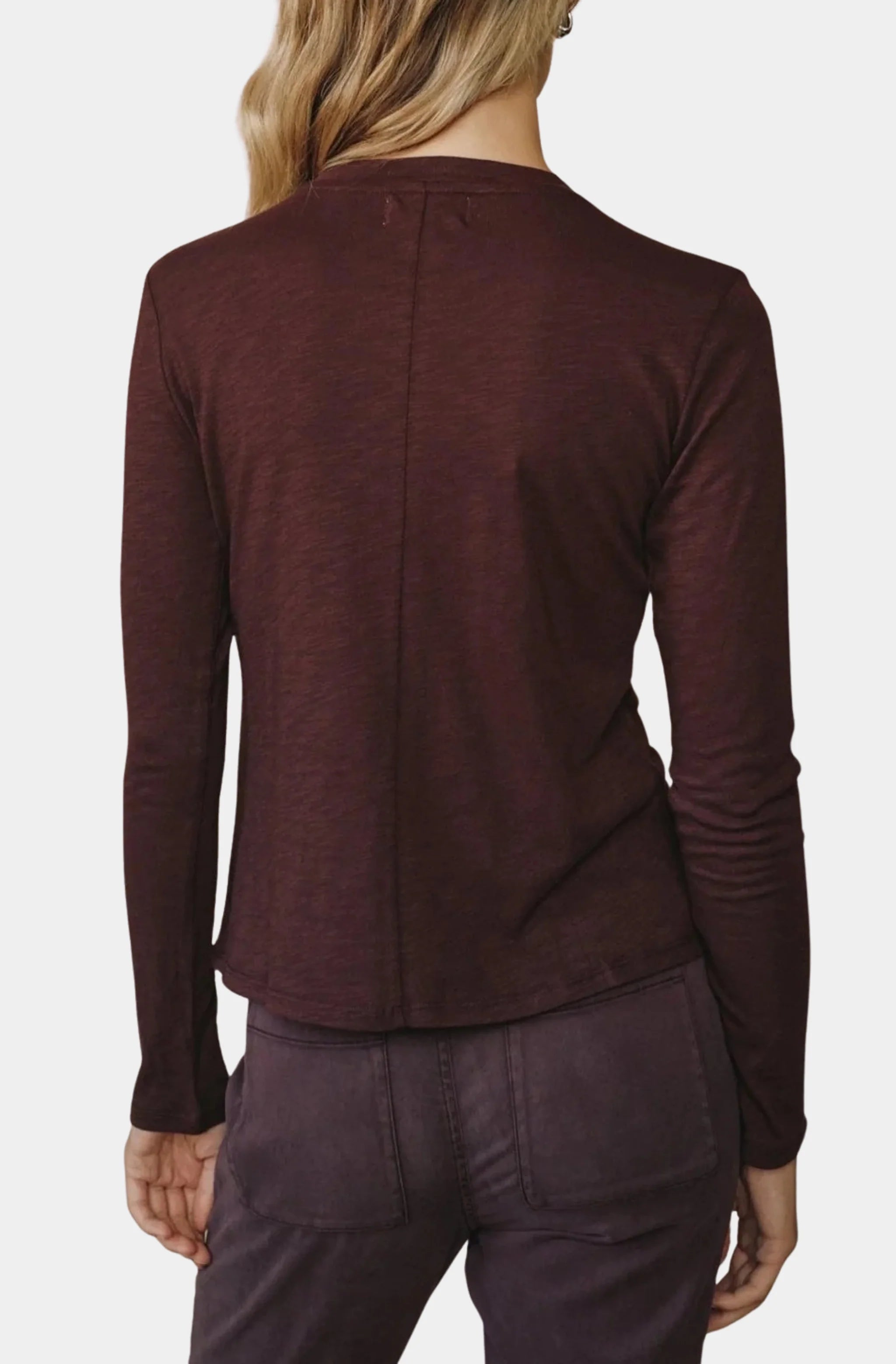 Long Sleeve Crew Neck Tee