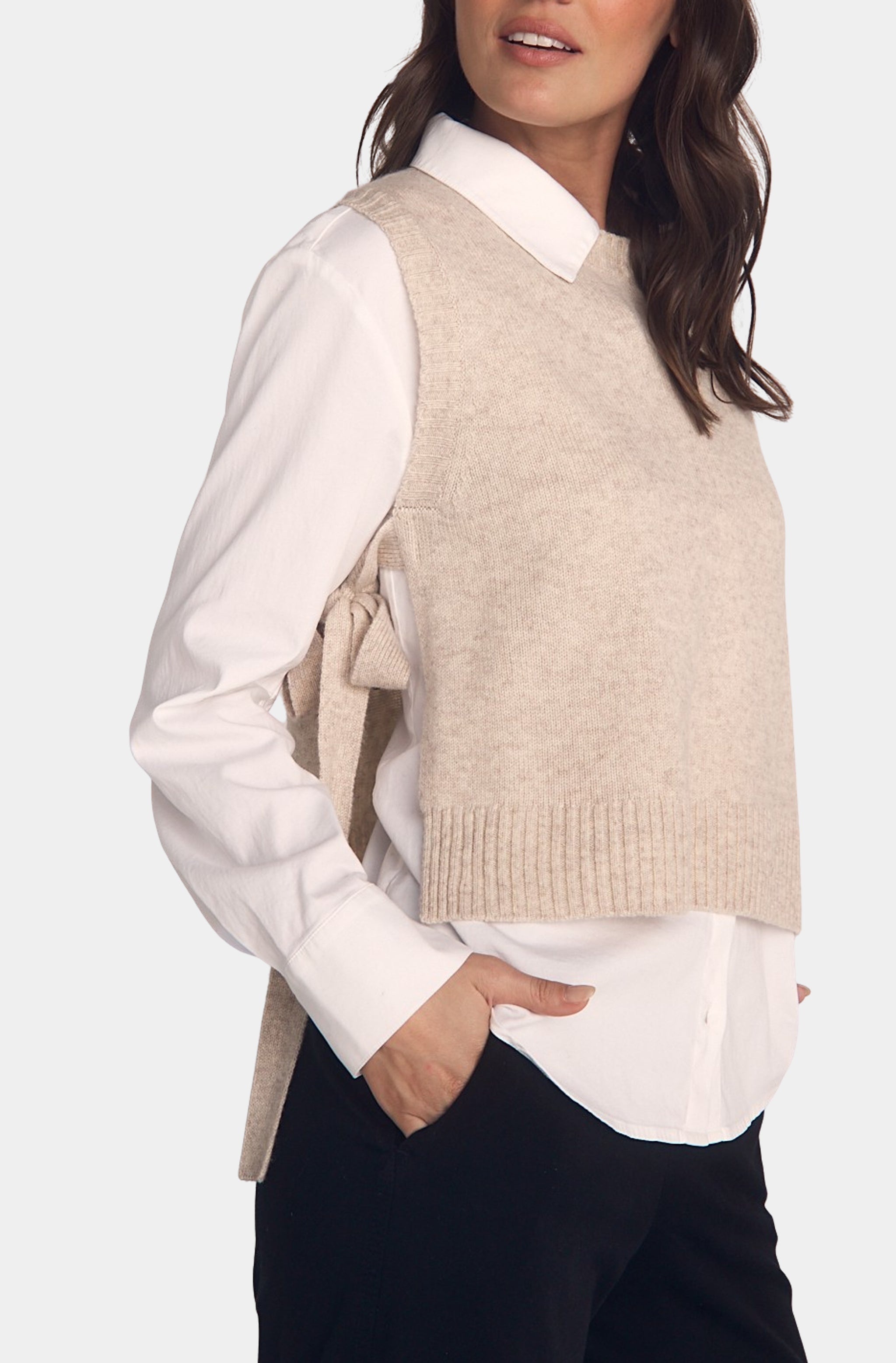 Side Tie Vest