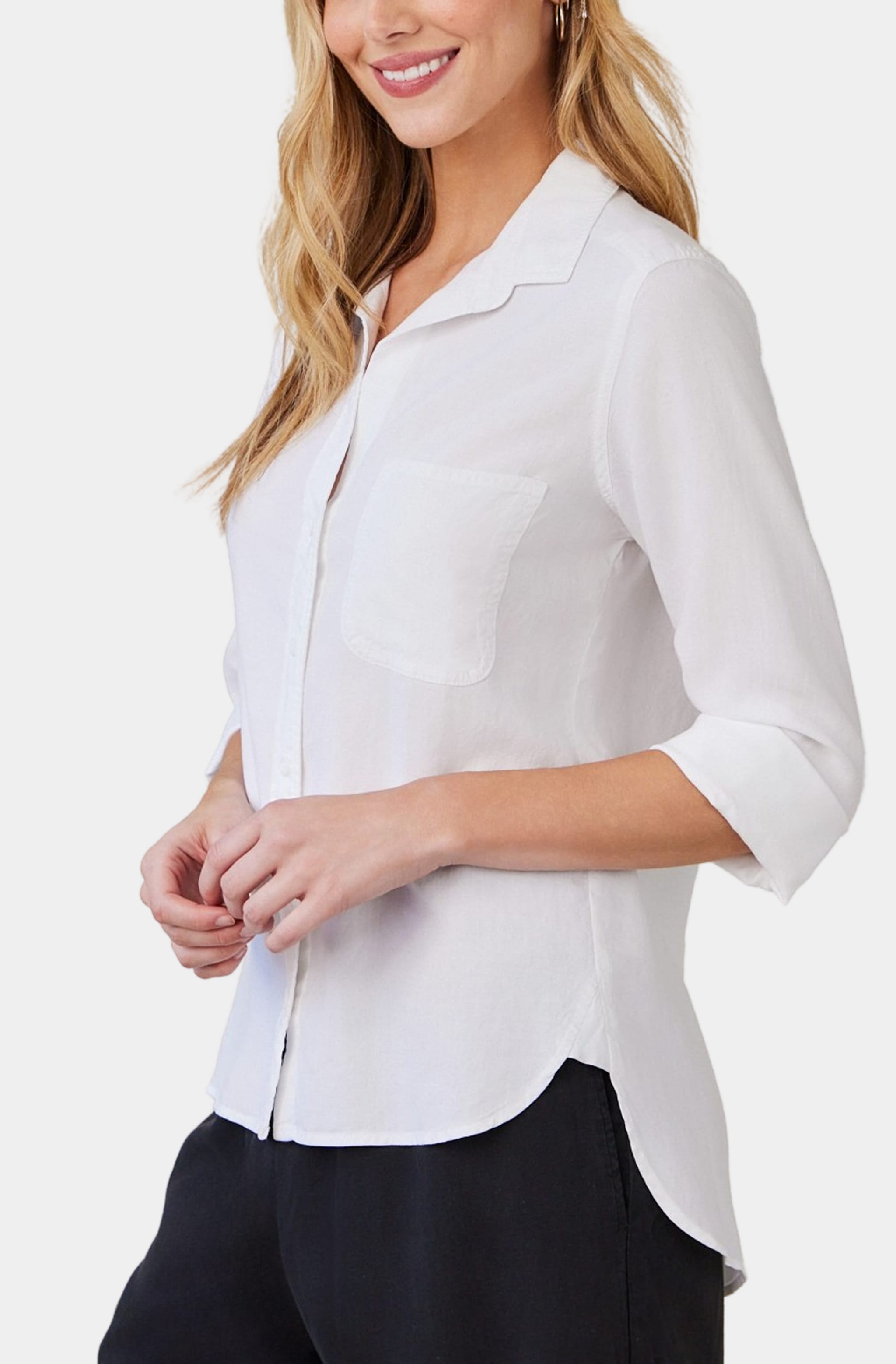 Shirt Tail Button Down