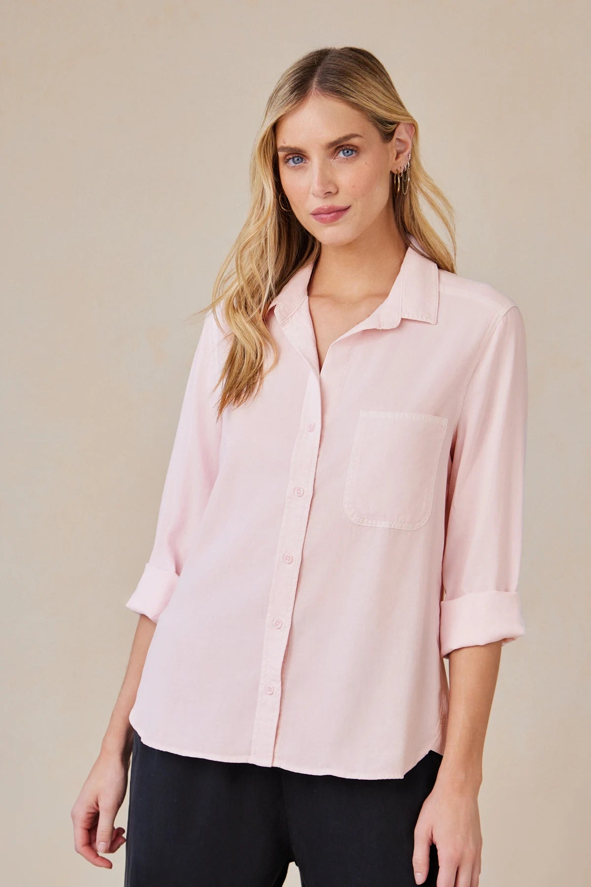 Shirt Tail Button Down
