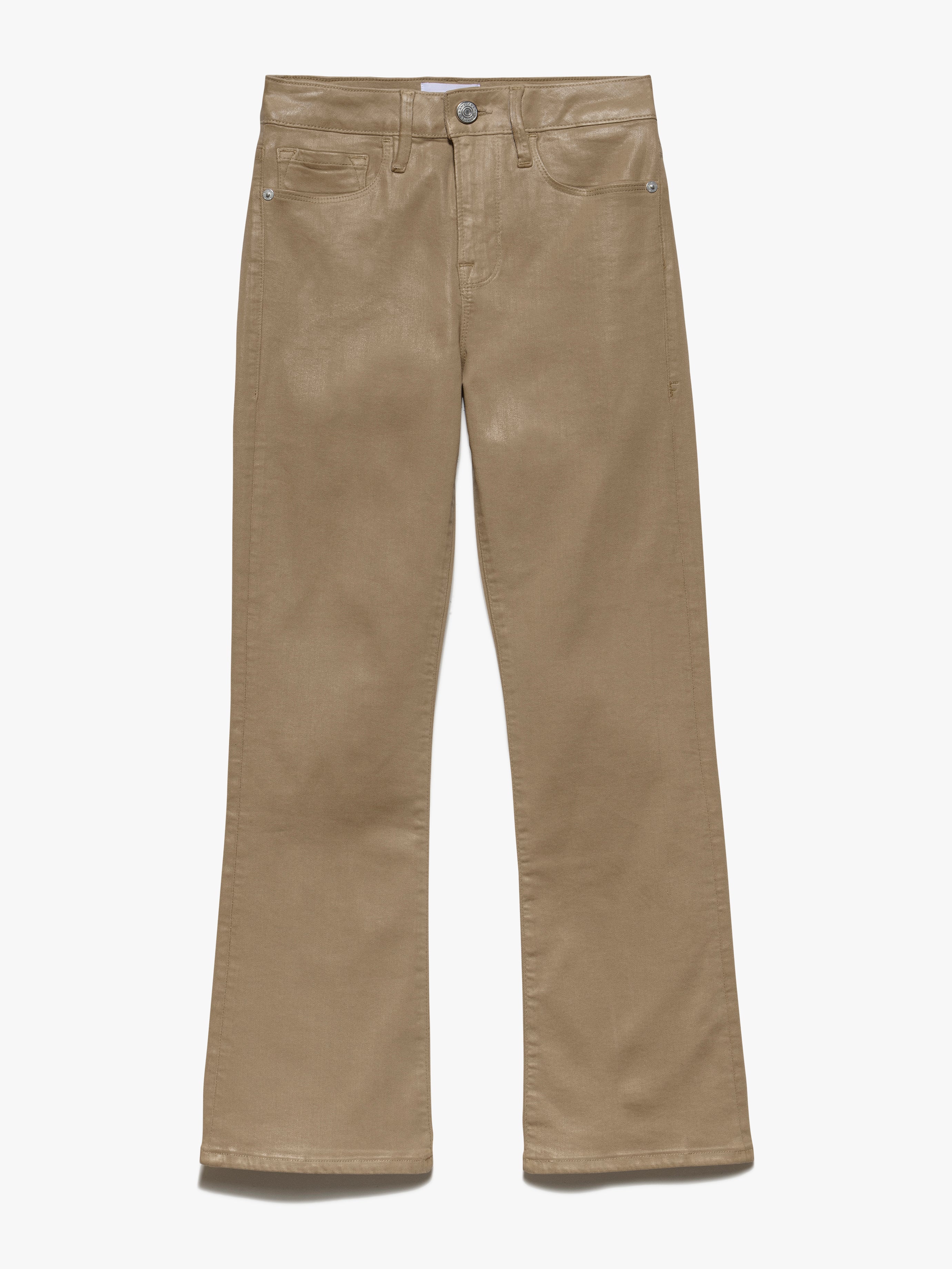 Le Crop Mini Boot in Light Camel