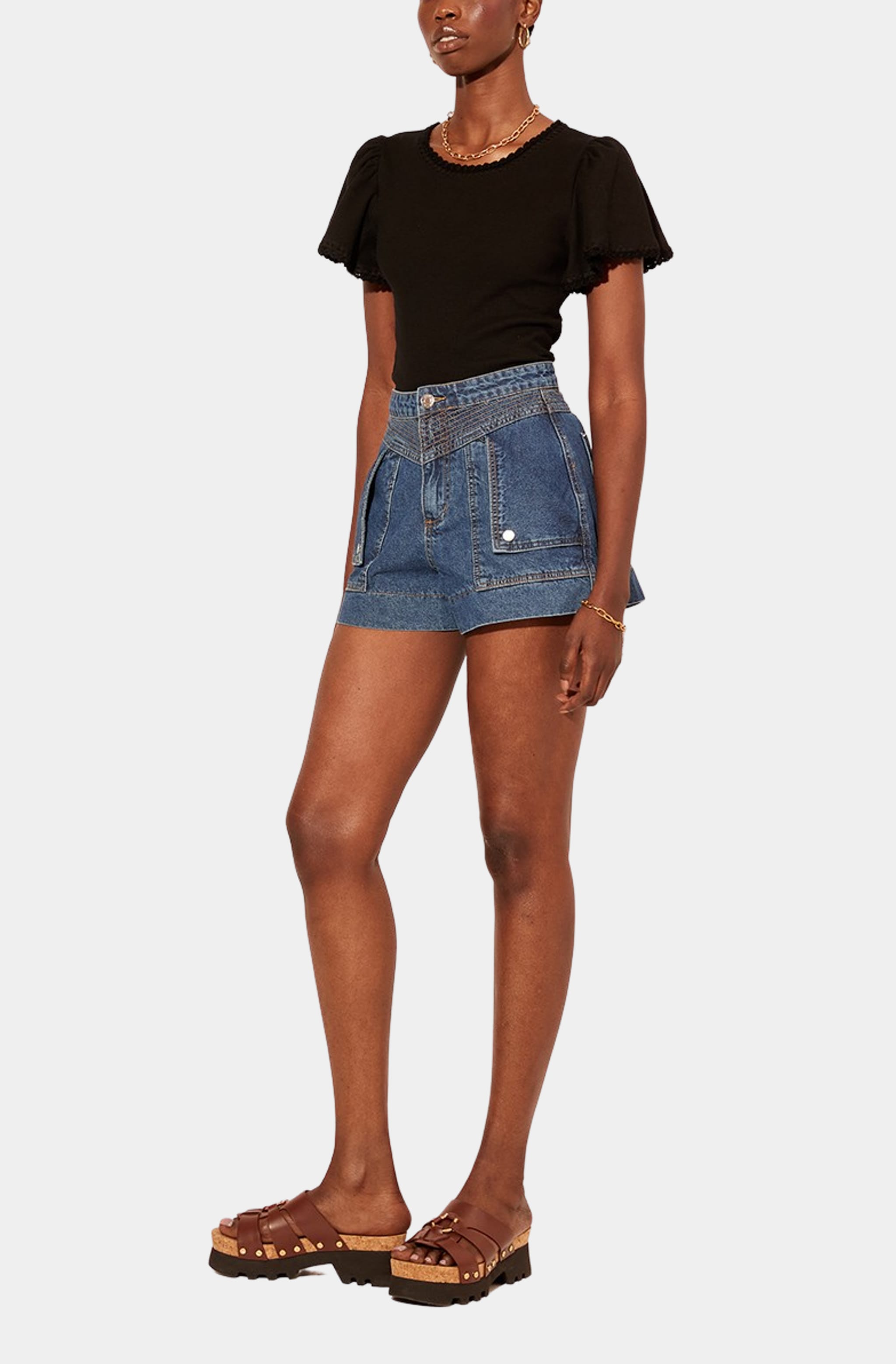 Celene Denim Short