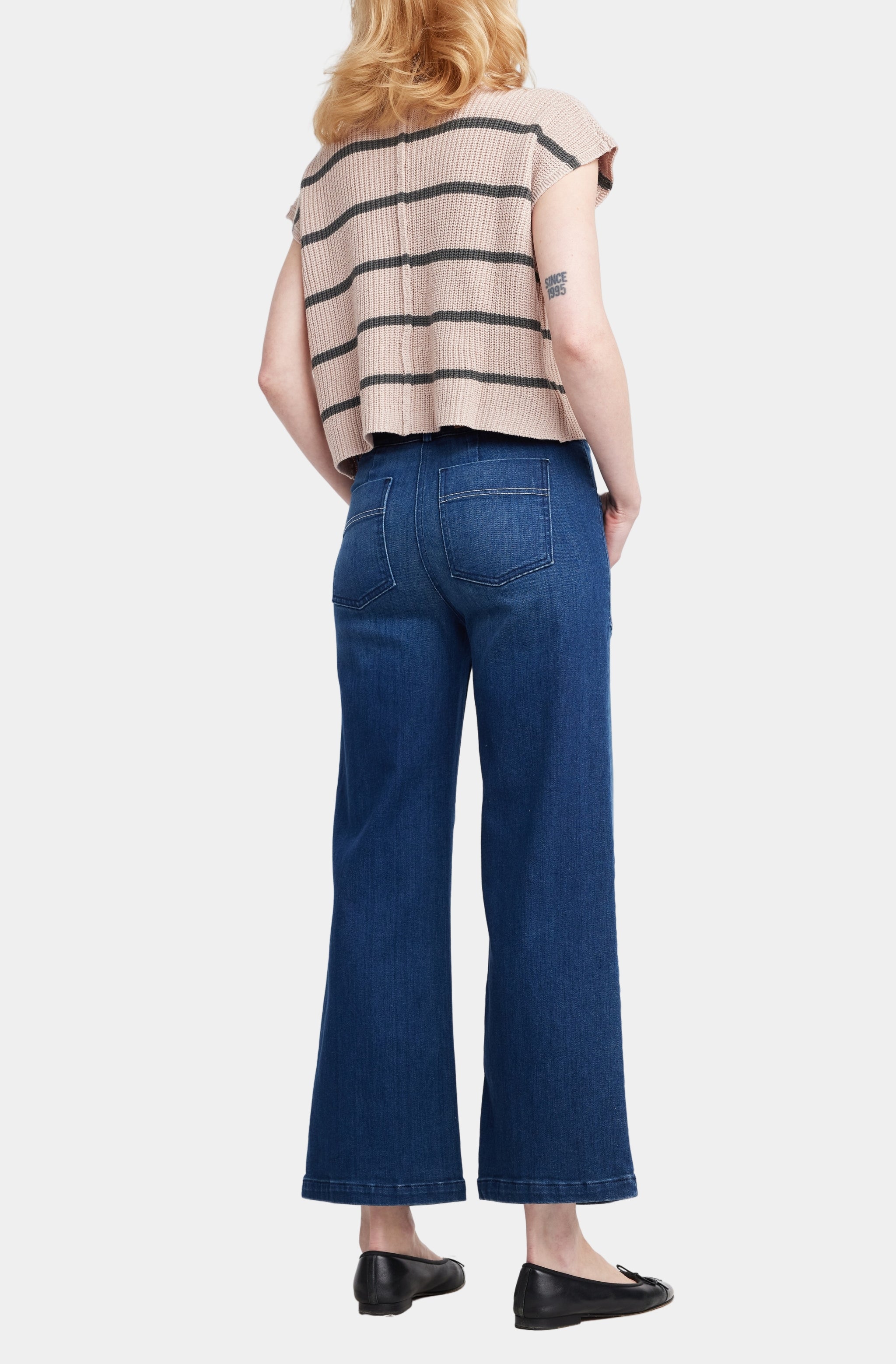 Gillian Crop Sweater Tee
