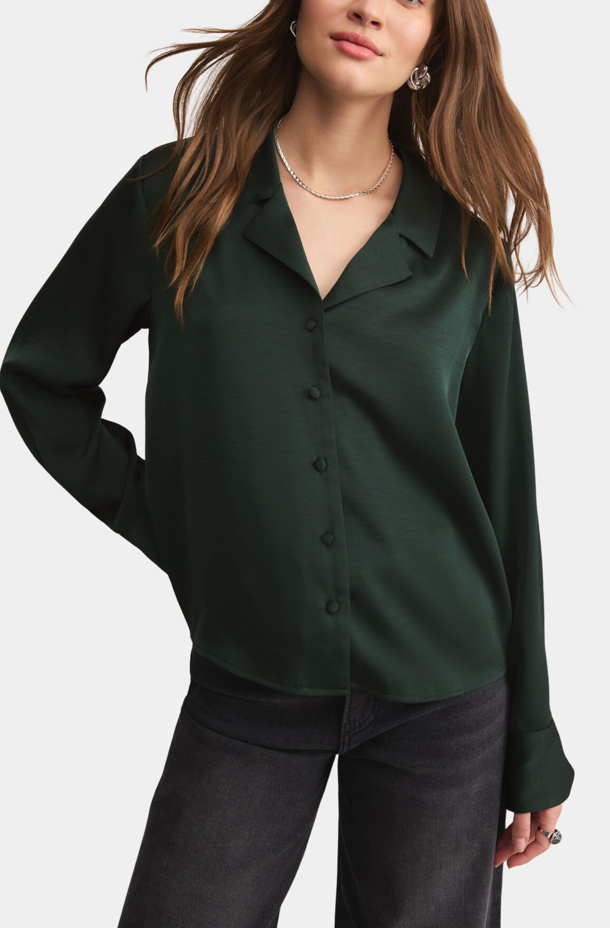 Ana Satin Top