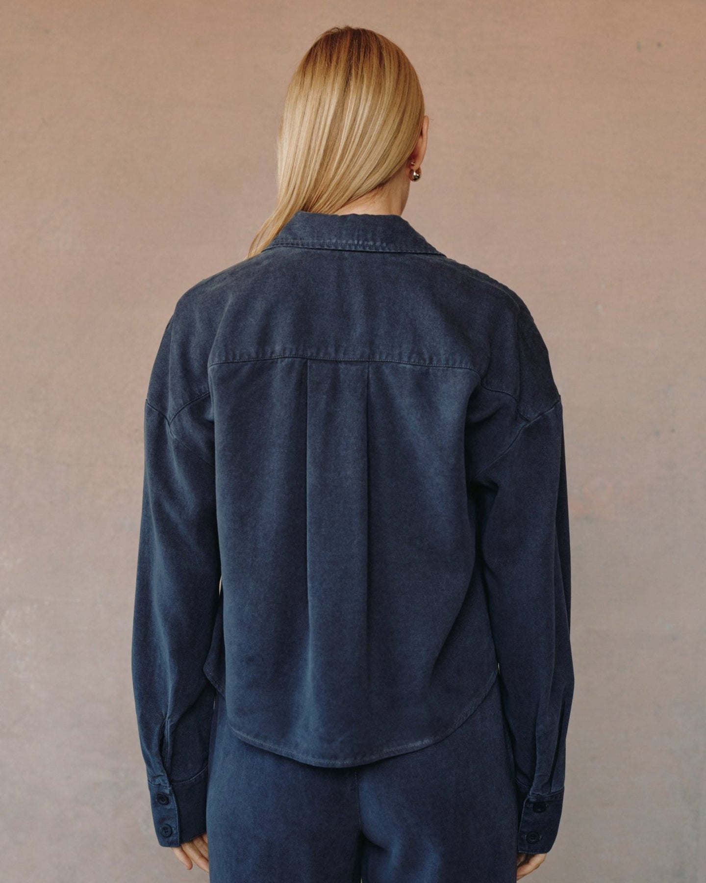 Oversized Cropped Shacket