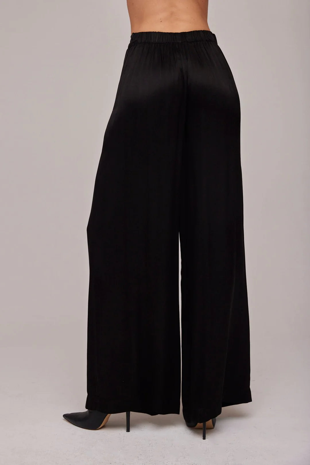 Pleat Front Wide Leg