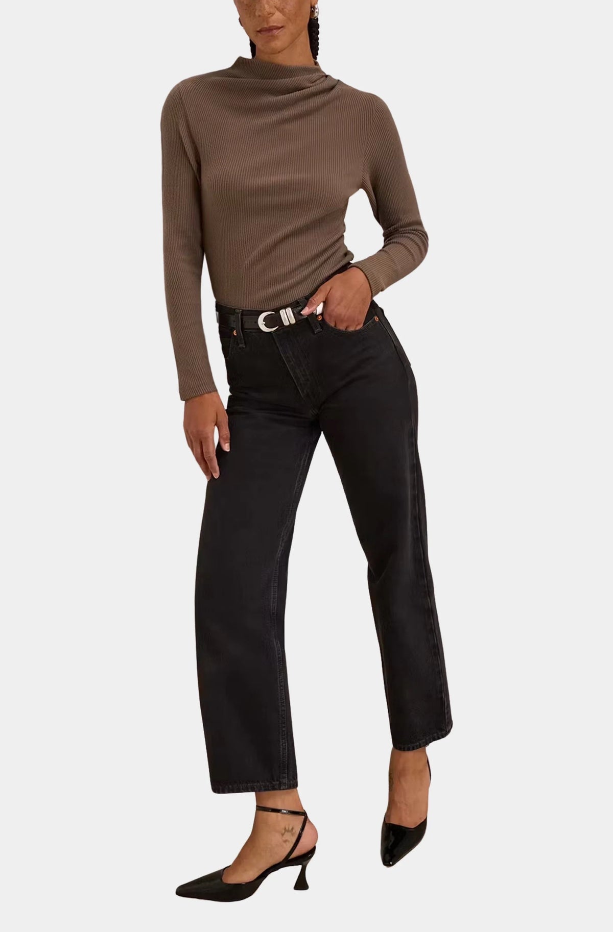 Neda Pleated Top