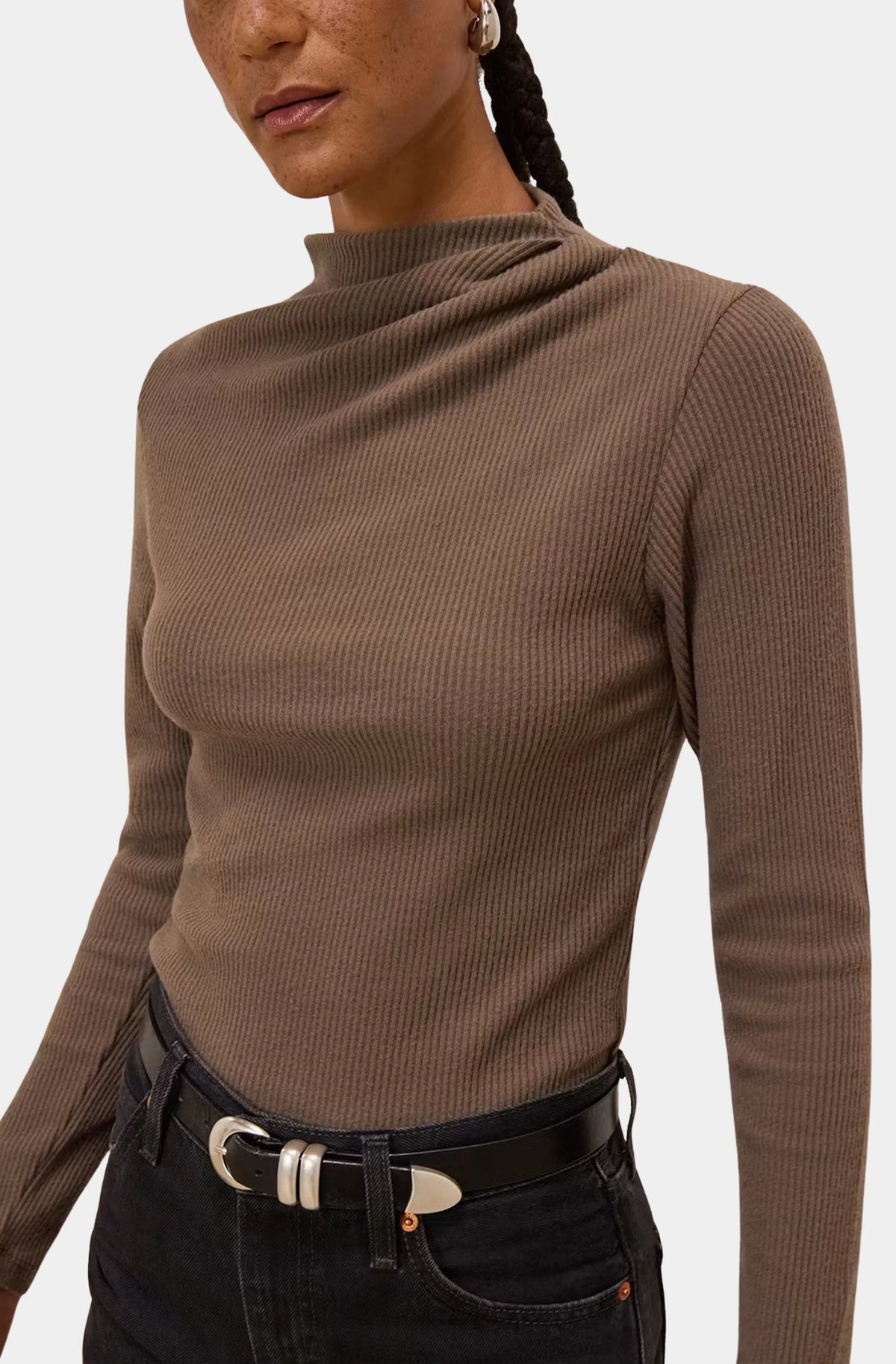 Neda Pleated Top