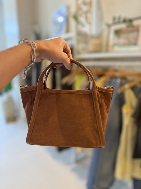 Fallon Mini Faux Suede Bag