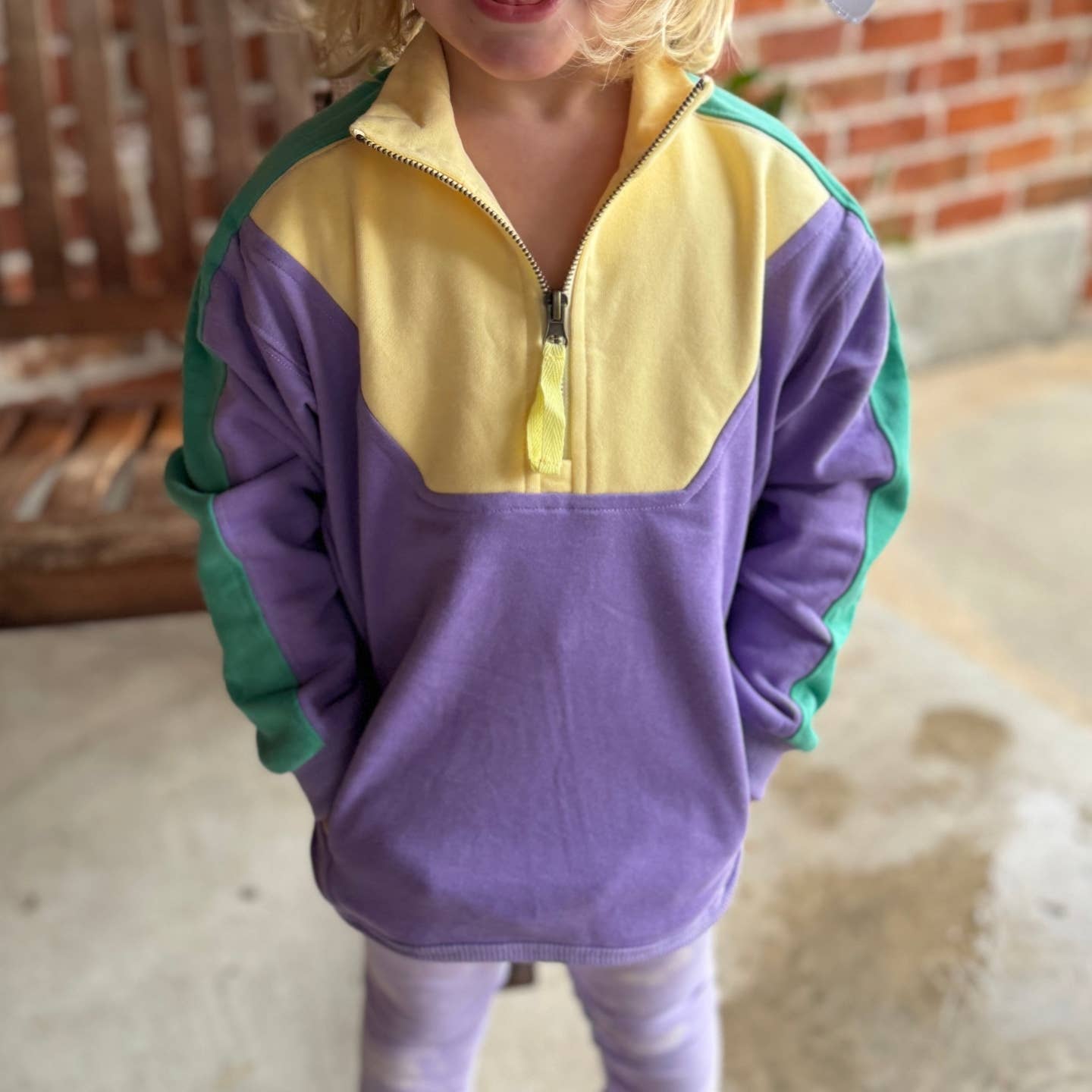 Kids French Quarter Zip Fleece