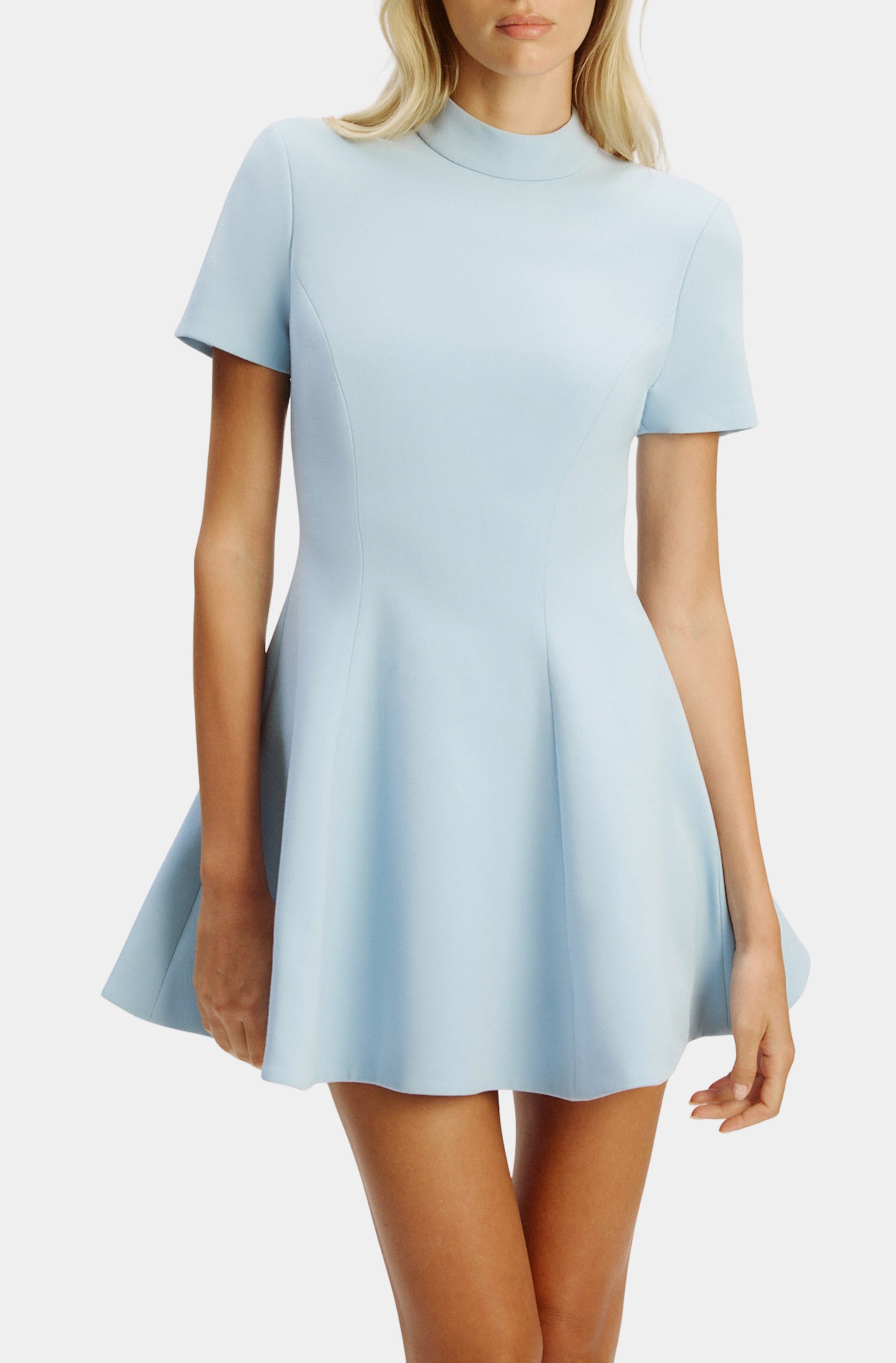 Zephyra Collar Mini Dress