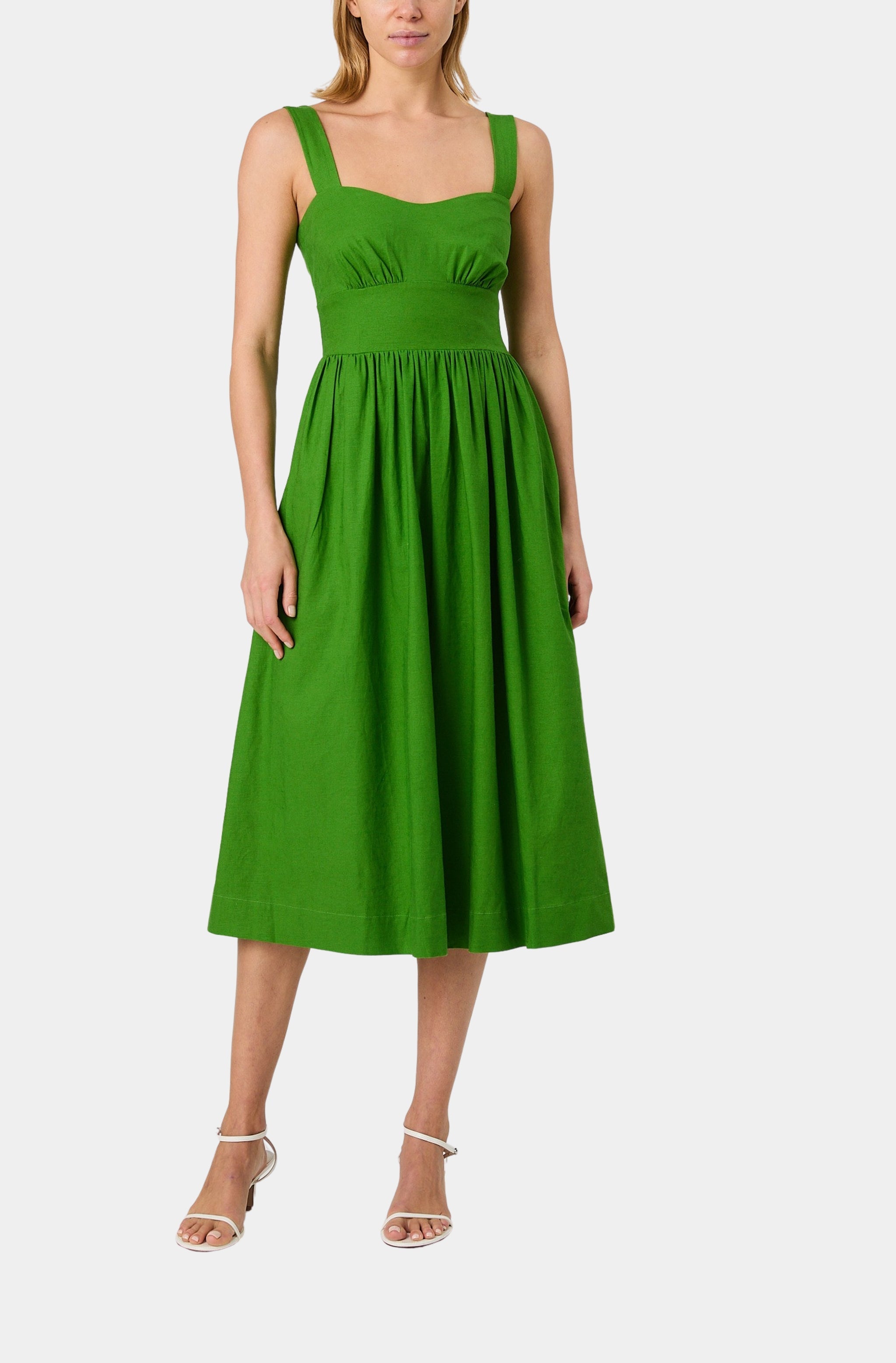 Aspen Linen Midi Dress