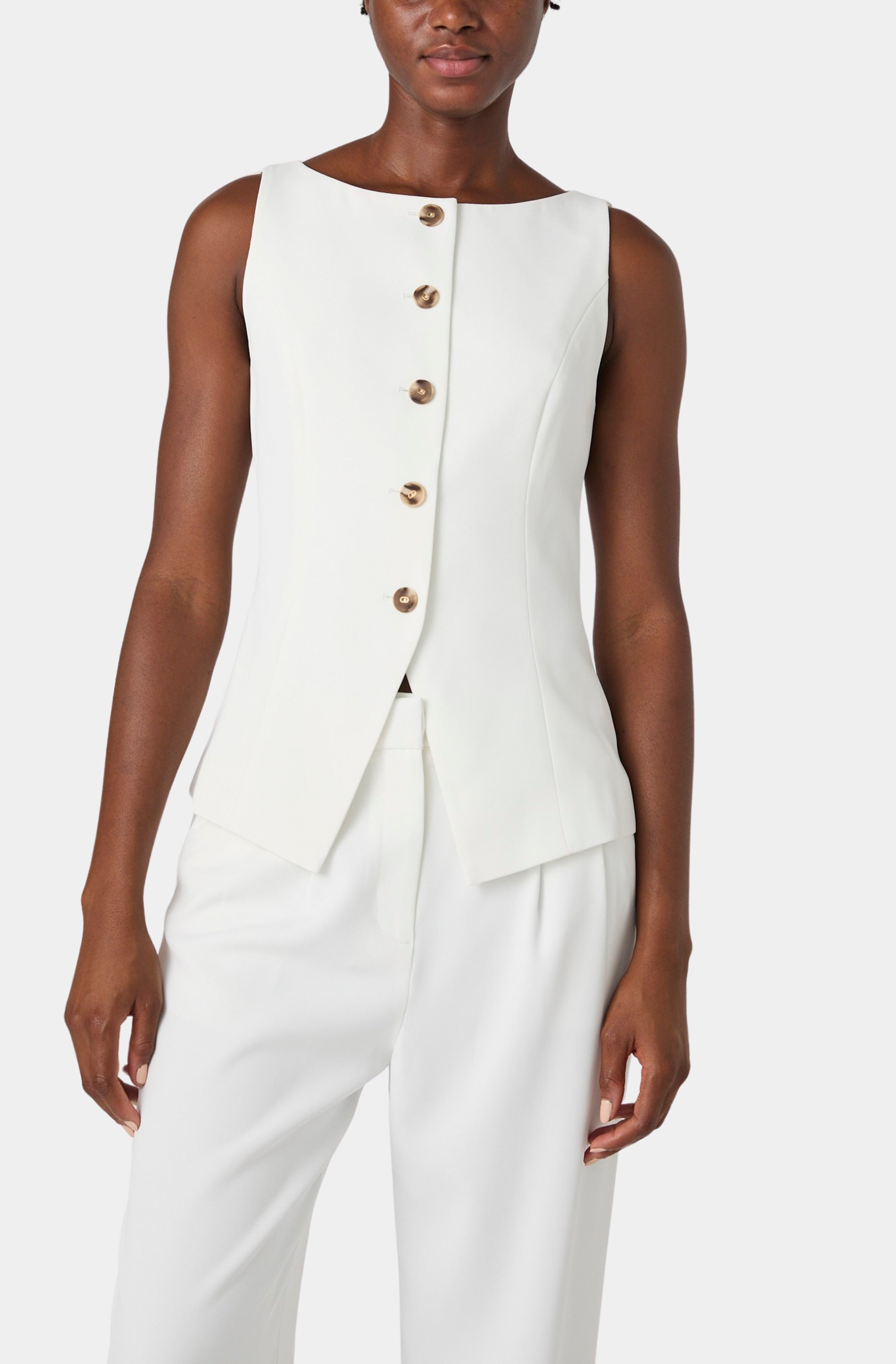 Harrie Suiting Waistcoat Top