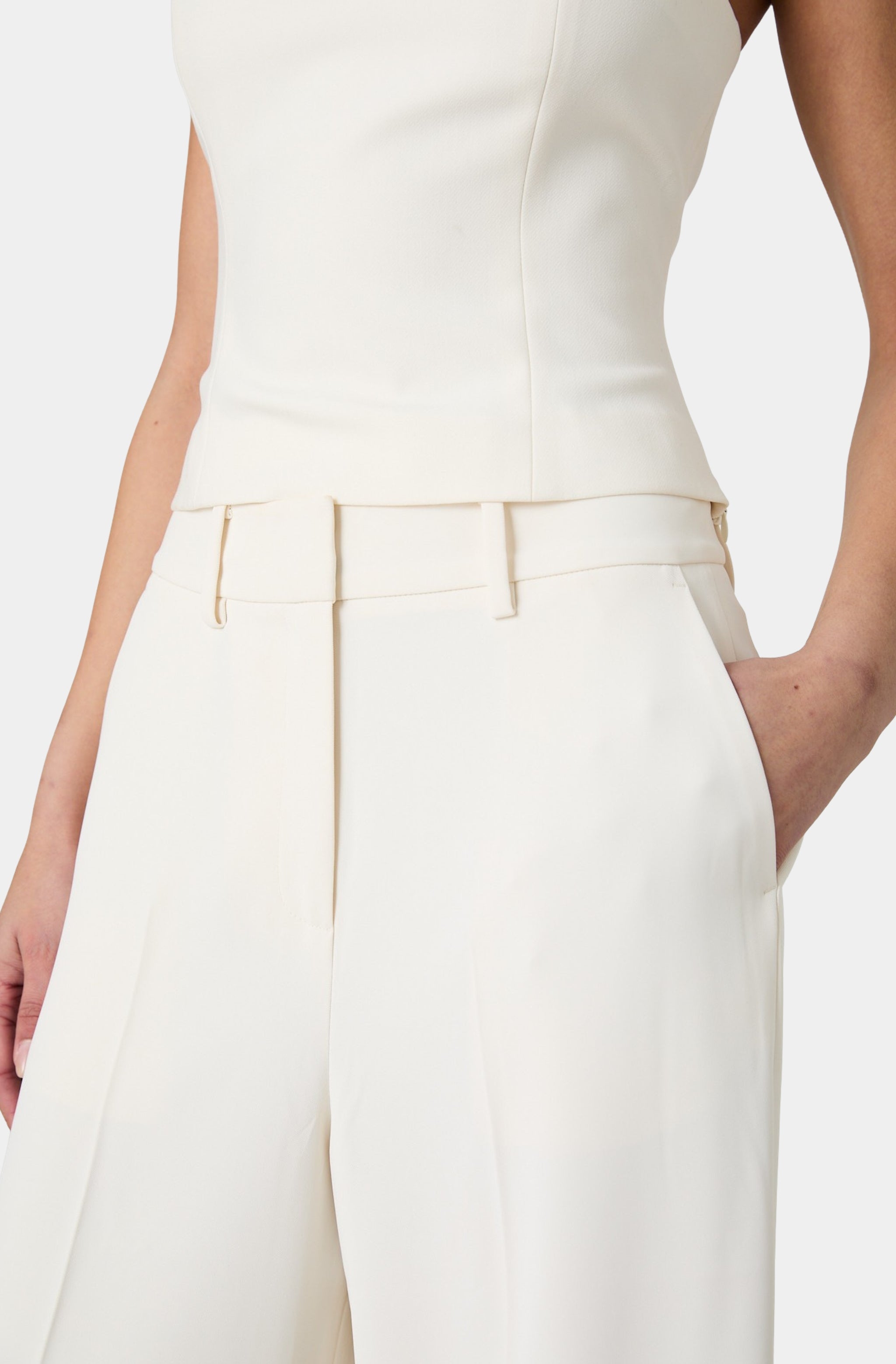 Harry Suiting High Waisted Wide Leg Trousers