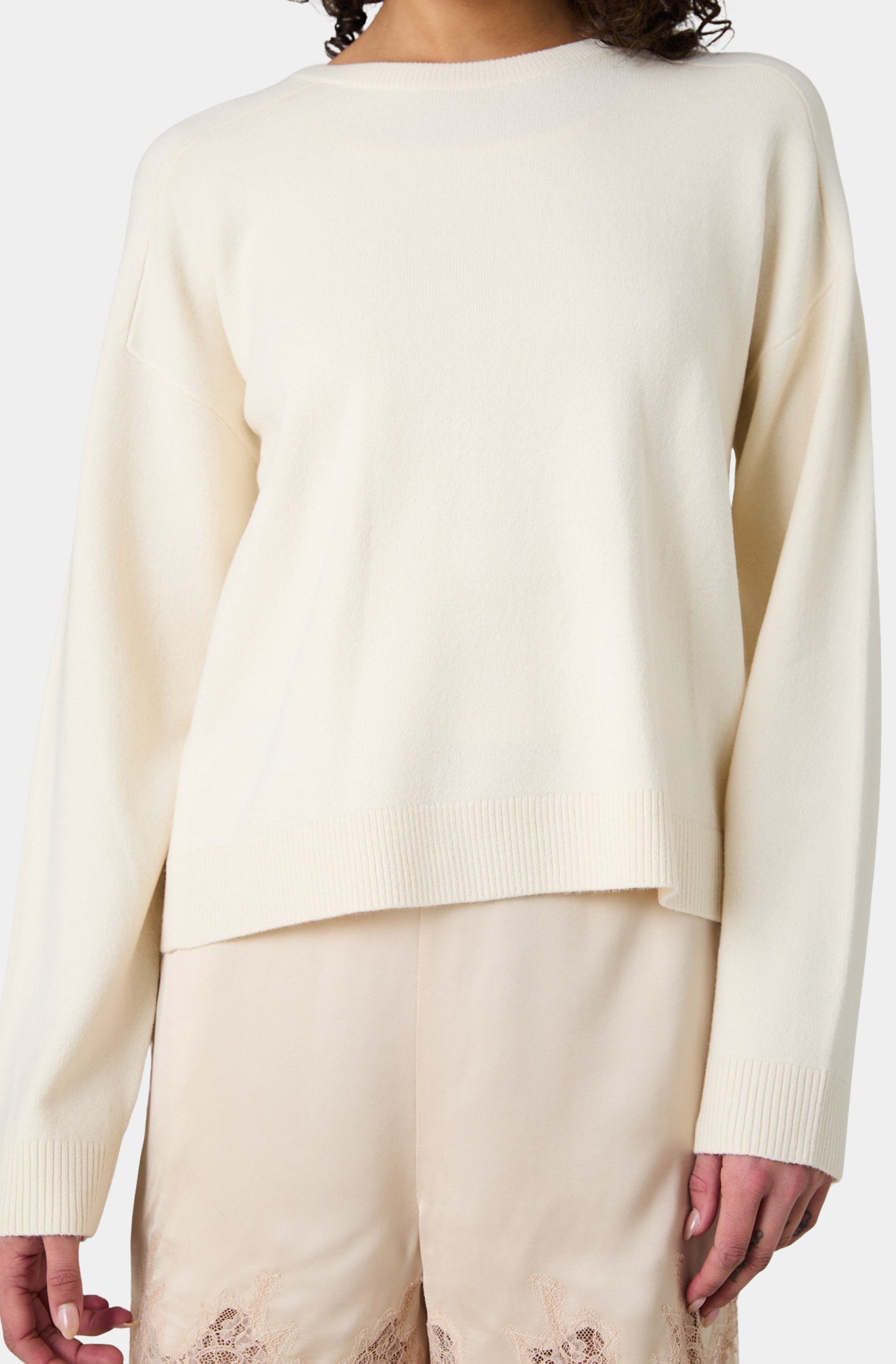 Babysoft Oversized Crew Pullover