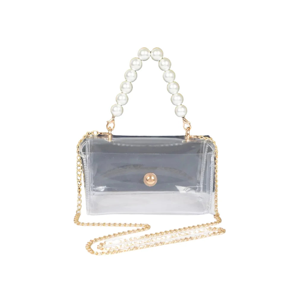 Pippen Pearl Handle Flap Bag