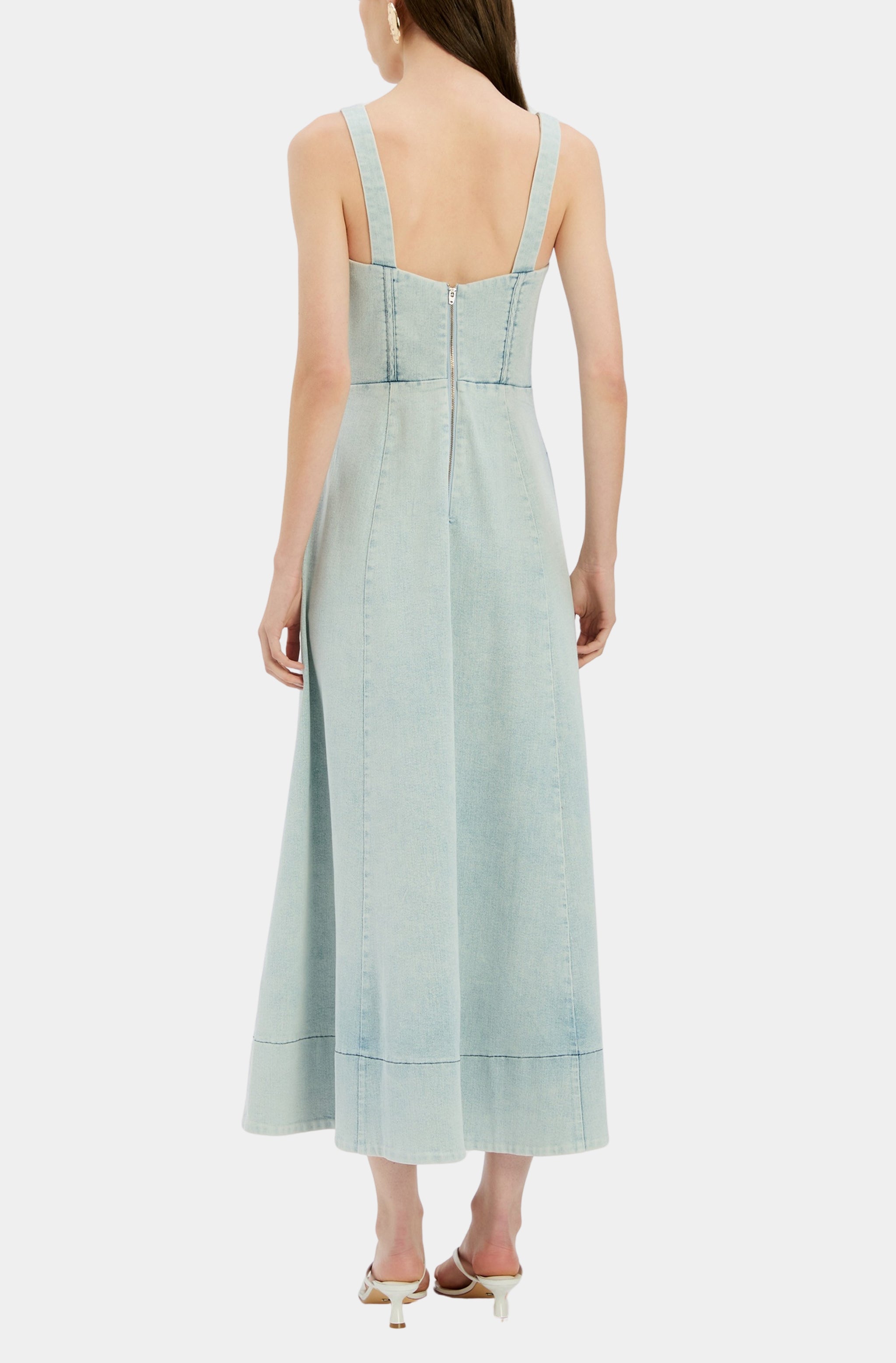 Lilah Denim Midi Dress