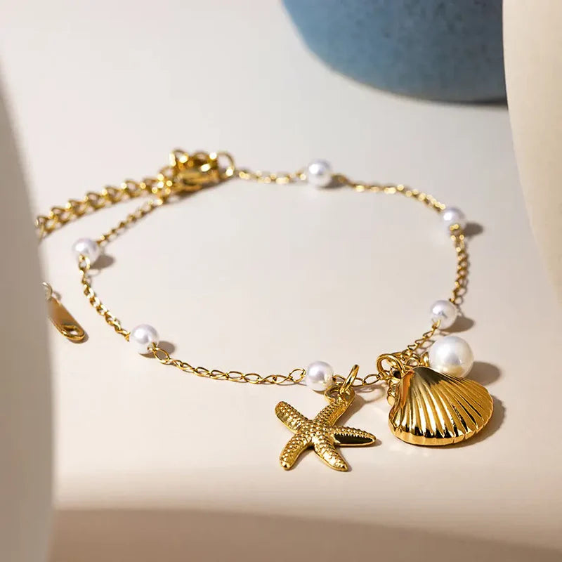 Capella Sea Star Pearl Bracelet