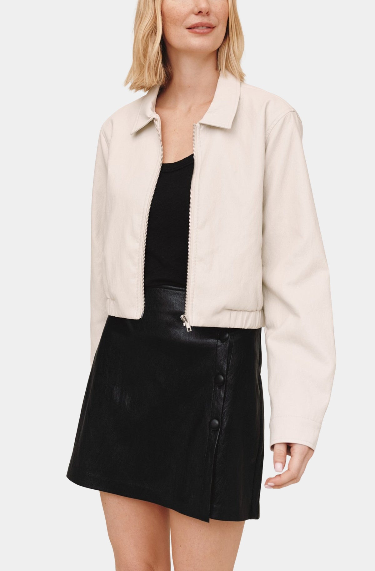 Crop Bomber Jacket