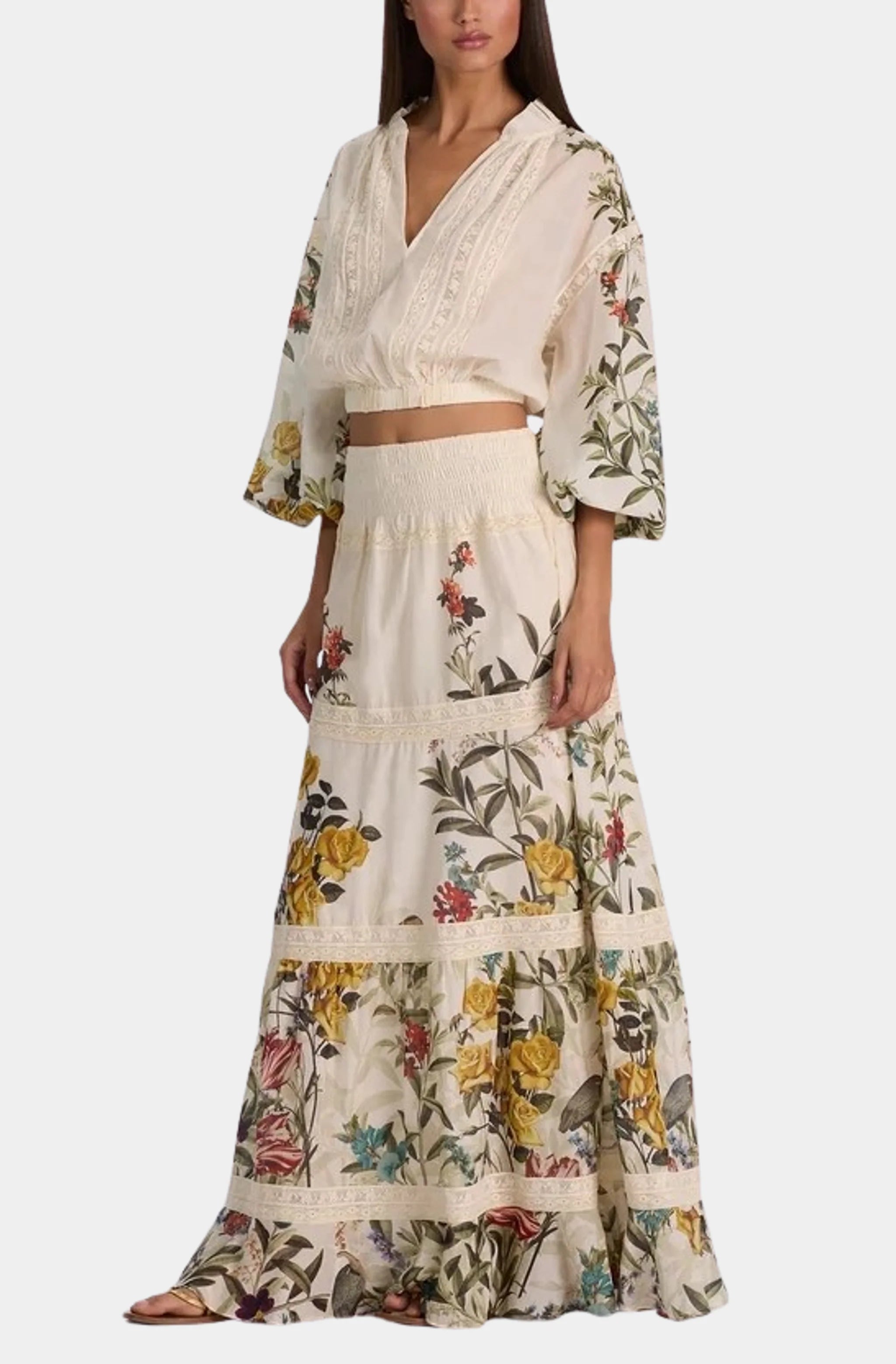 Cassie Cropped Blouse