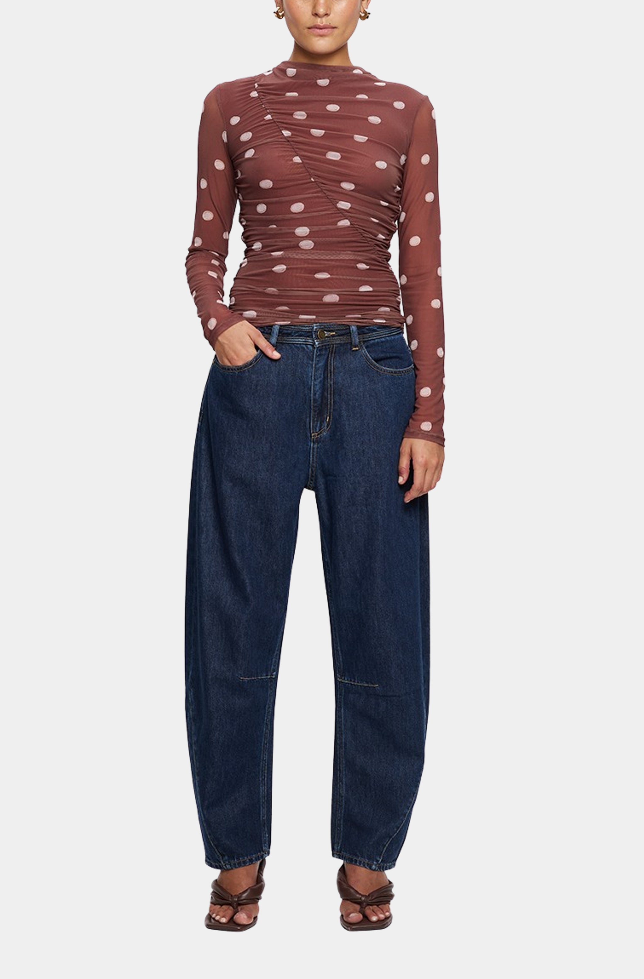 Edie Mesh Top