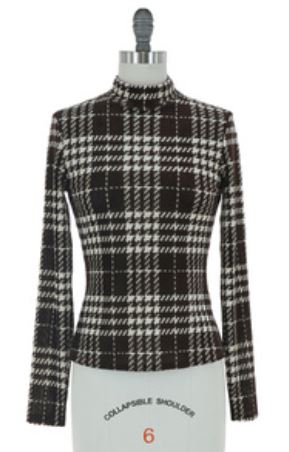 Whitby Top in Brown — front reference