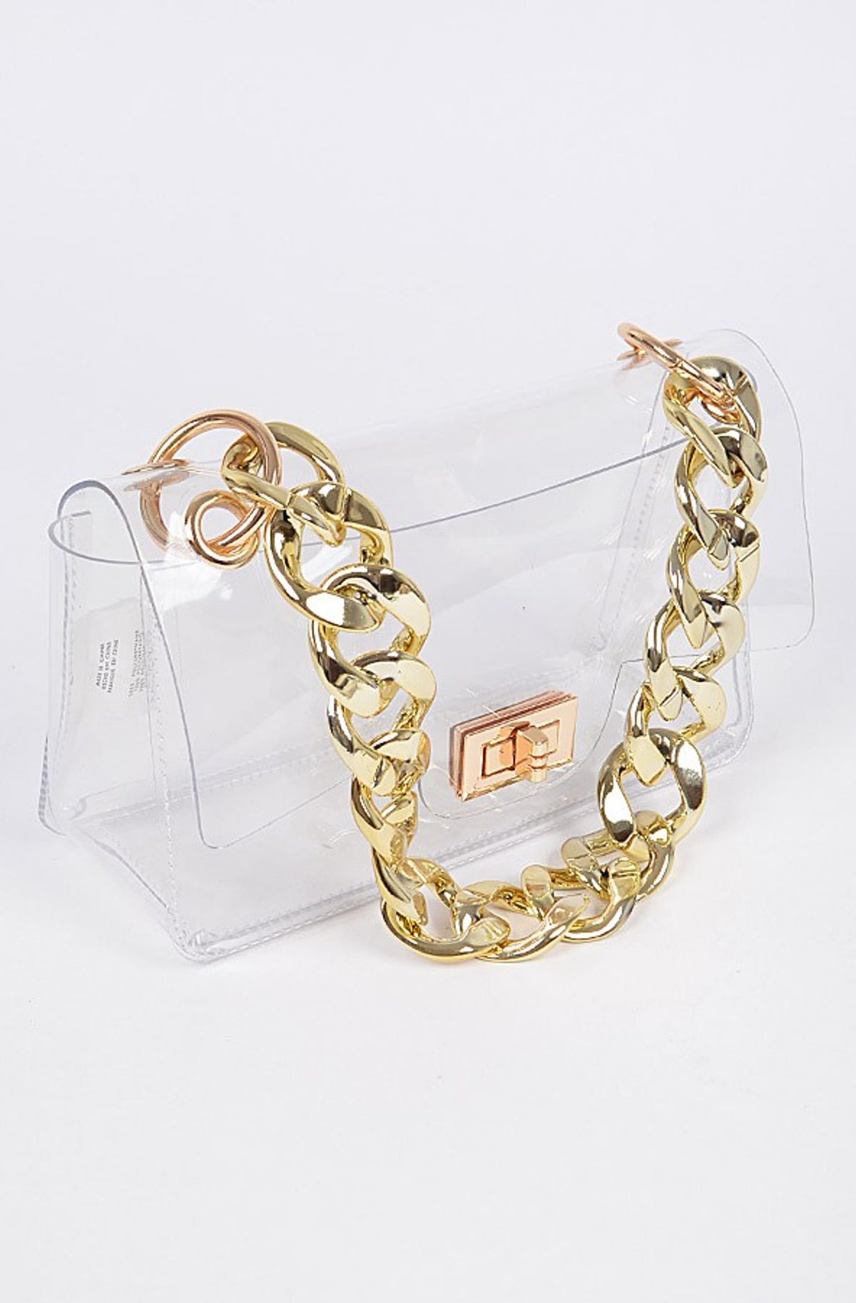 Mia Oversize Chain Crossbody Bag