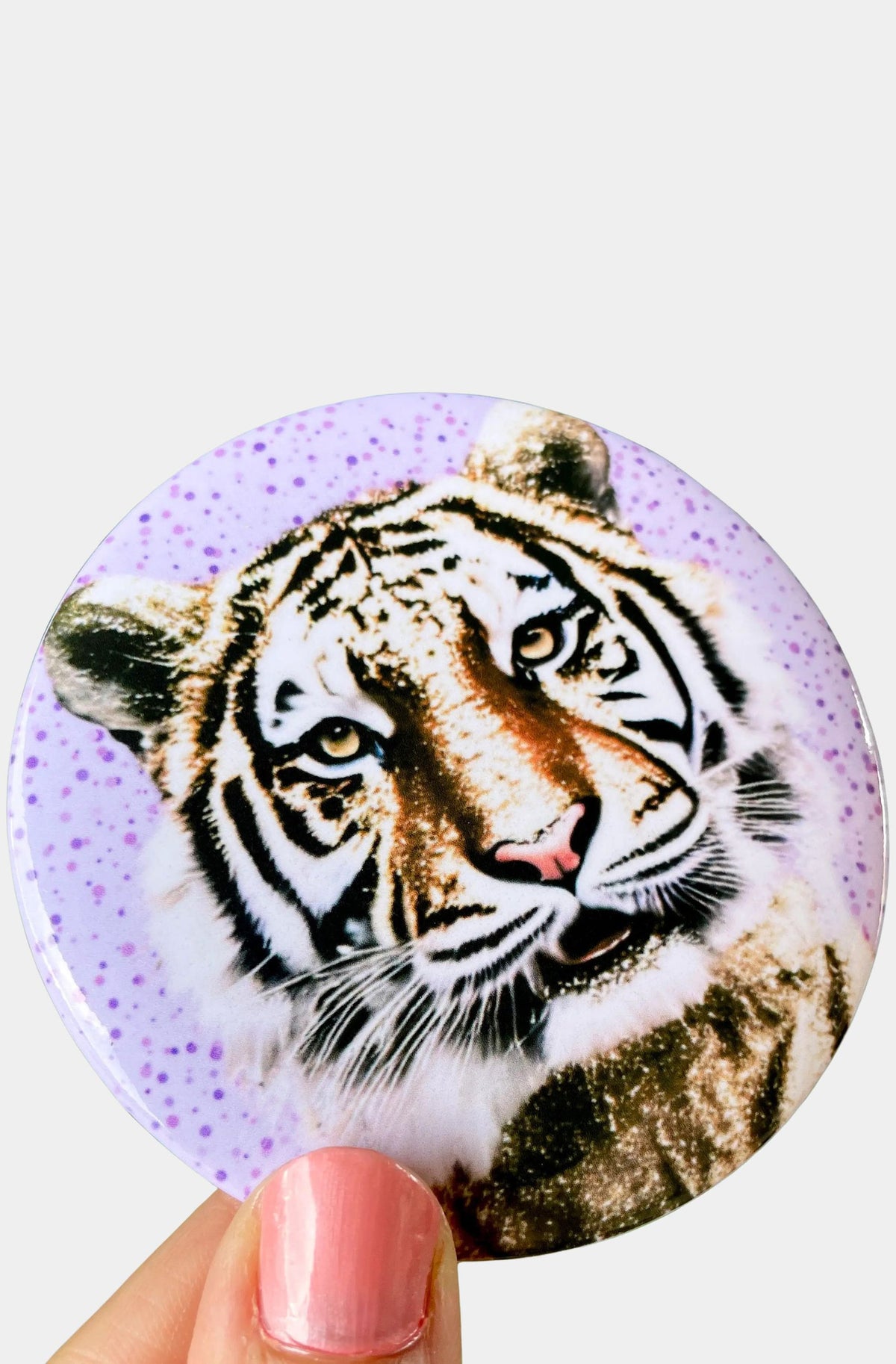 Glistening Tiger Game Day Button