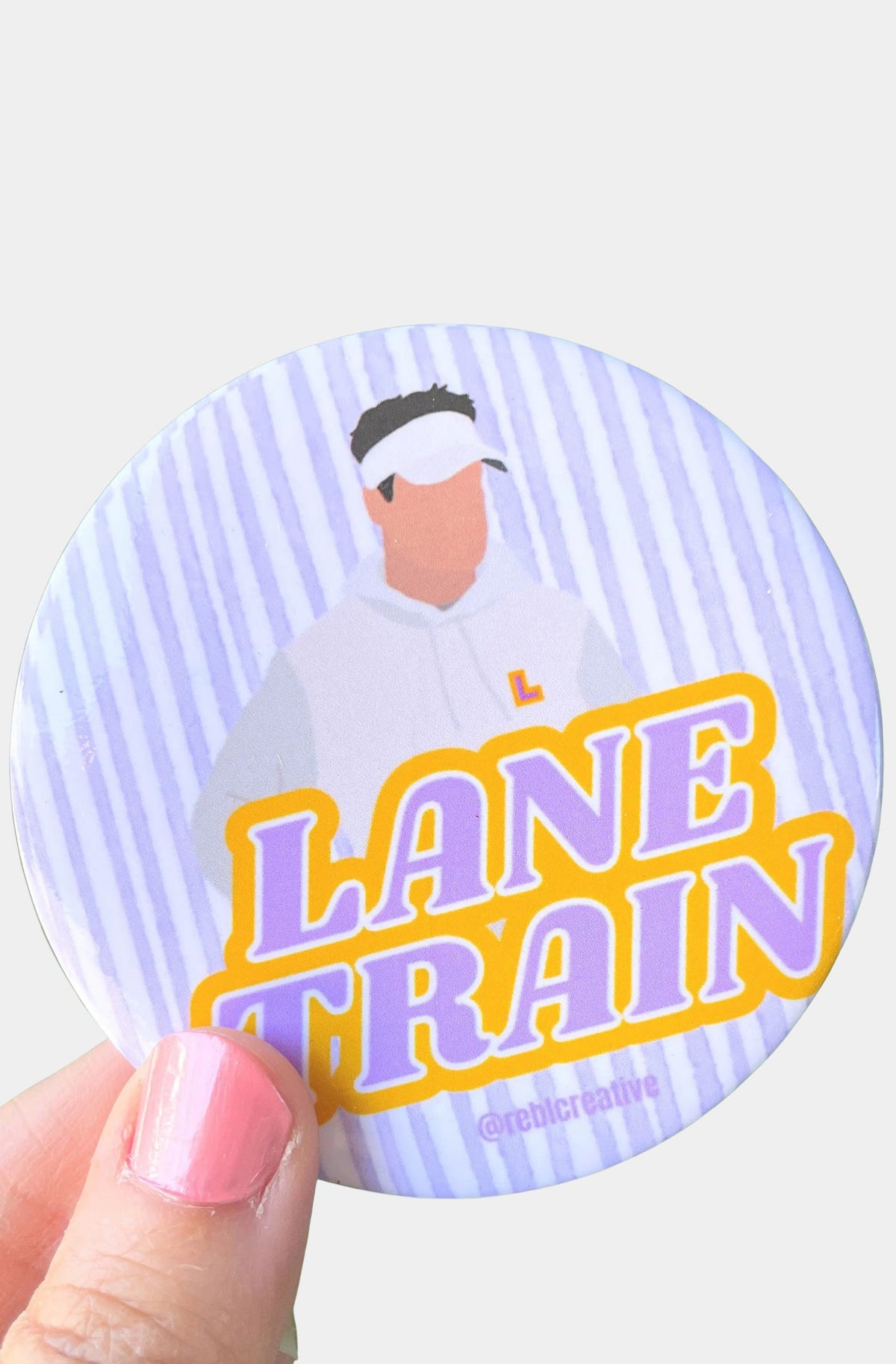 Lane Train Game Day Button