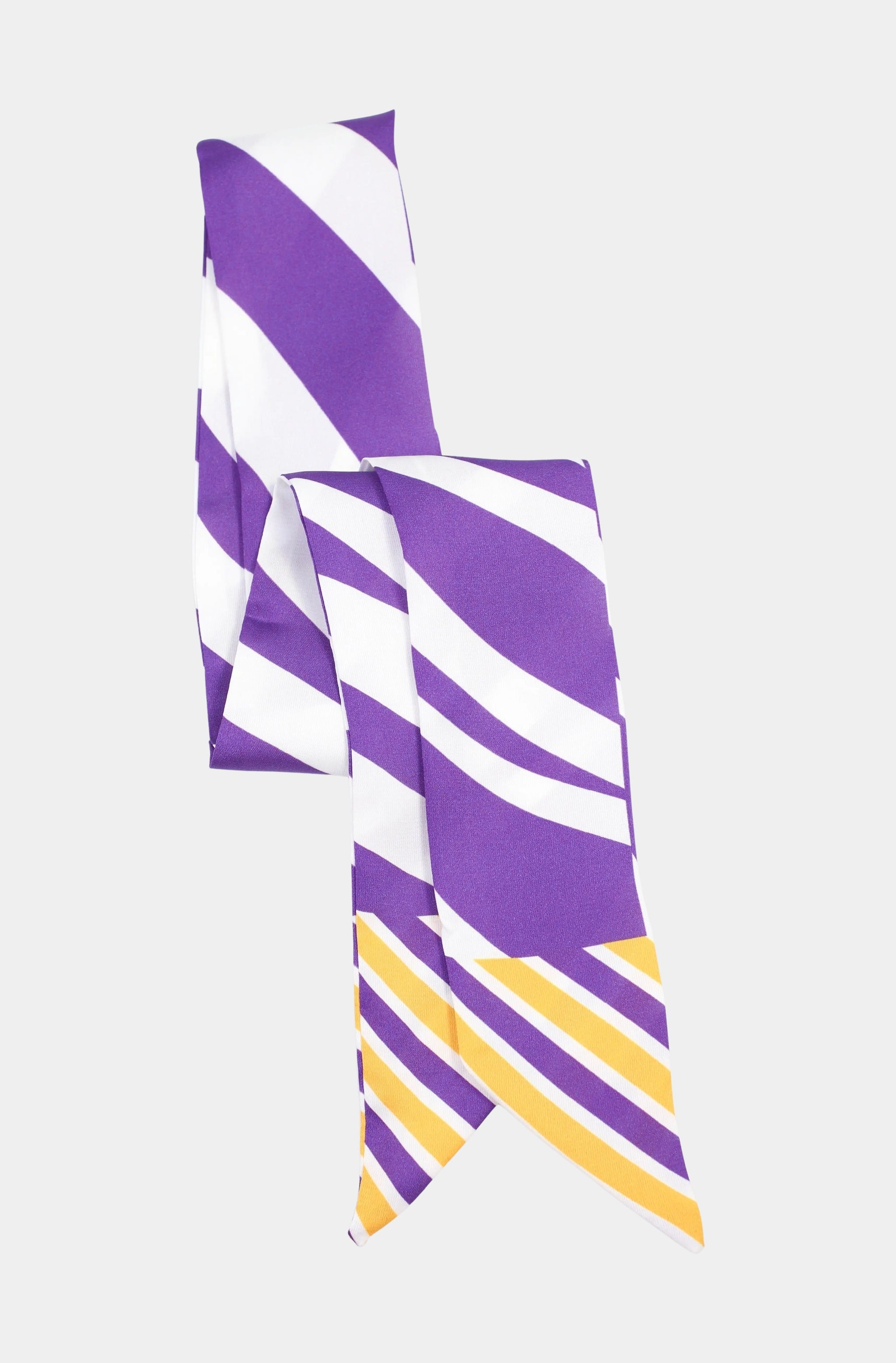 Harper Striped Skinny Scarf