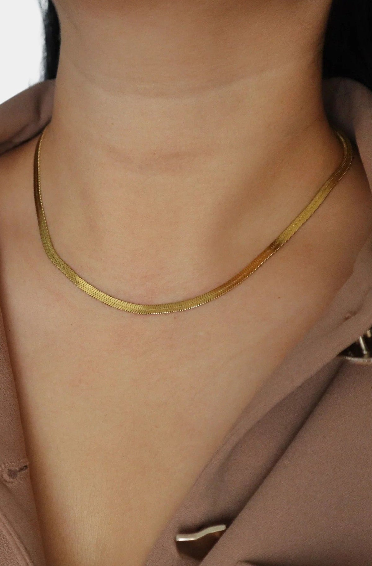 Snake Herringbone Chain