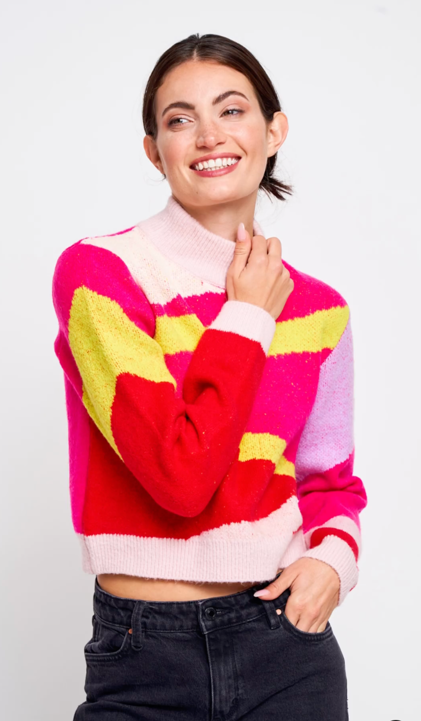 Silka Abstract Pattern Sweater
