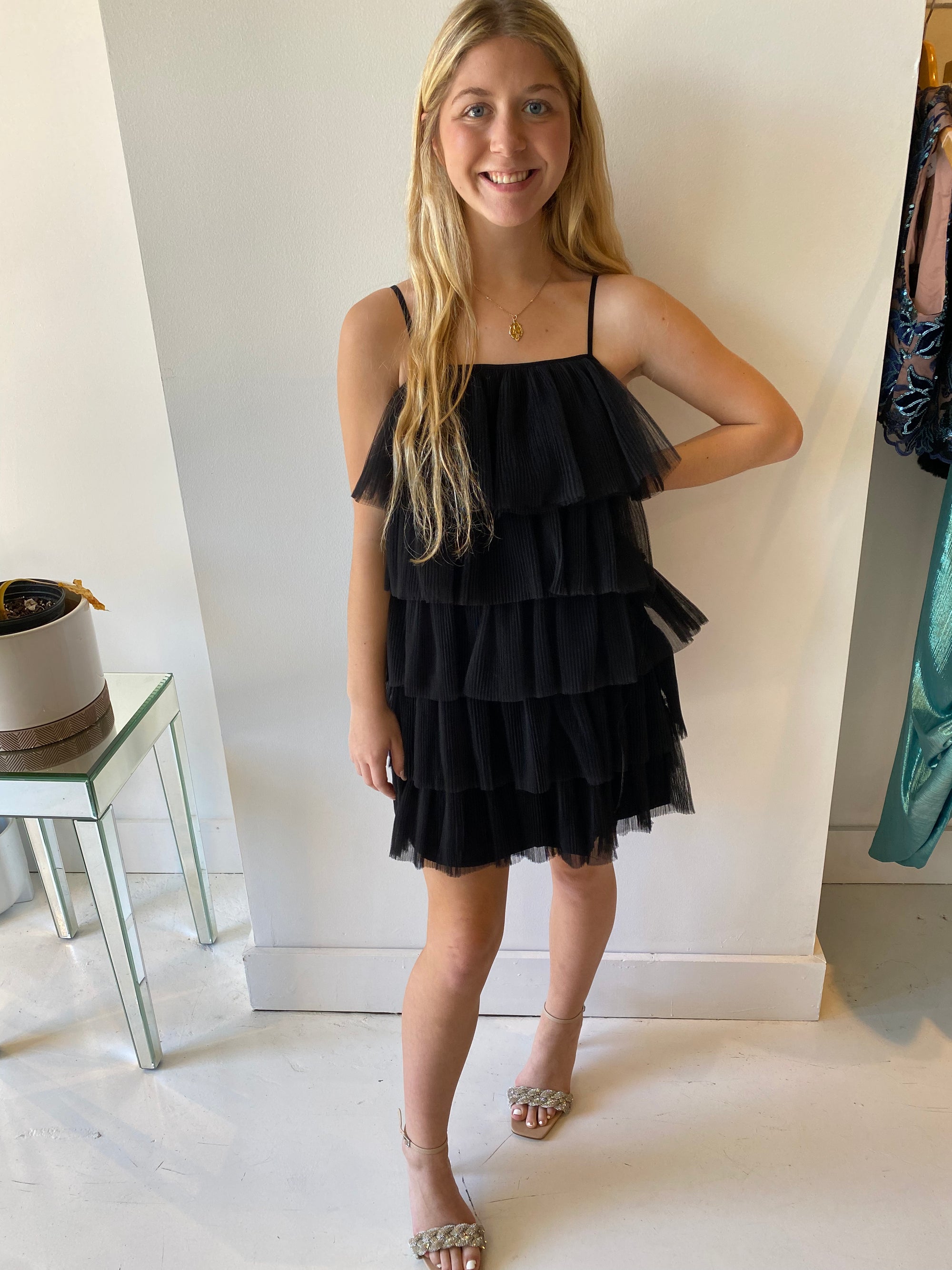 Tulle Mini Dress