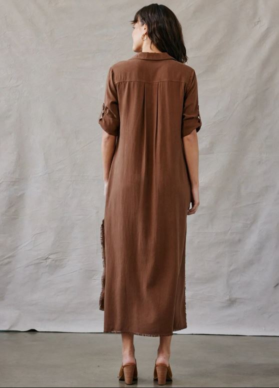 Maxi Shirt Dress